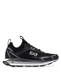 Мужские черно-белые кроссовки от Ea7 Emporio Armani