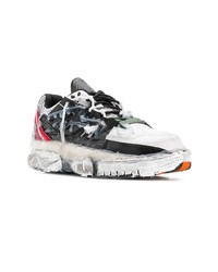 Мужские черно-белые кроссовки от Maison Margiela