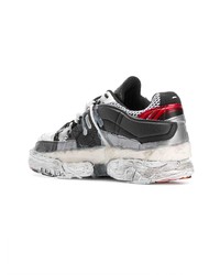 Мужские черно-белые кроссовки от Maison Margiela