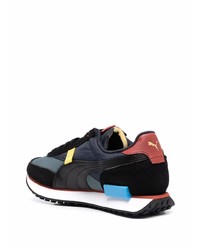 Мужские черно-белые кроссовки от Puma