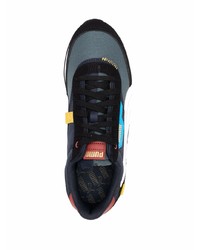 Мужские черно-белые кроссовки от Puma