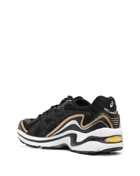 Мужские черно-белые кроссовки от Asics