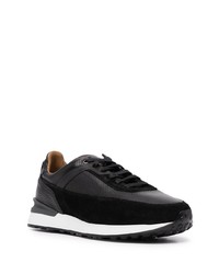 Мужские черно-белые кроссовки от Magnanni