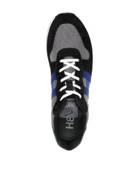 Мужские черно-белые кроссовки от Hogan