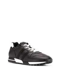 Мужские черно-белые кроссовки от Hogan