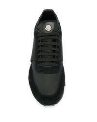 Мужские черно-белые кроссовки от Moncler