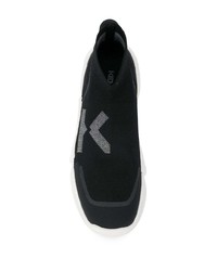 Мужские черно-белые кроссовки от Kenzo