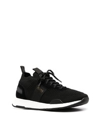 Мужские черно-белые кроссовки от BOSS HUGO BOSS