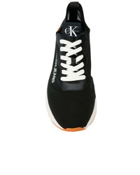 Мужские черно-белые кроссовки от Calvin Klein Jeans