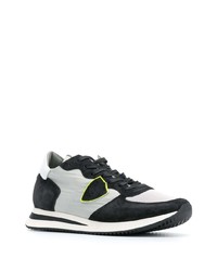 Мужские черно-белые кроссовки от Philippe Model