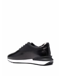 Мужские черно-белые кроссовки от Zilli