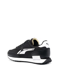 Мужские черно-белые кроссовки от Puma