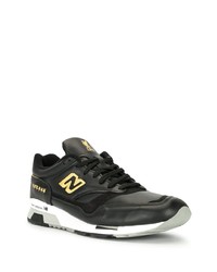Мужские черно-белые кроссовки от New Balance