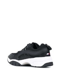 Мужские черно-белые кроссовки от Tommy Hilfiger