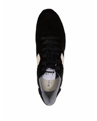 Мужские черно-белые кроссовки от Diadora
