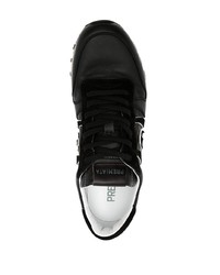 Мужские черно-белые кроссовки от Premiata