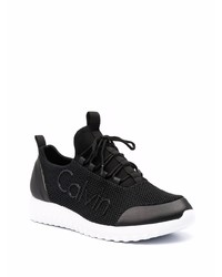 Мужские черно-белые кроссовки от Calvin Klein Jeans