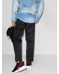 Мужские черно-белые кроссовки от DSQUARED2