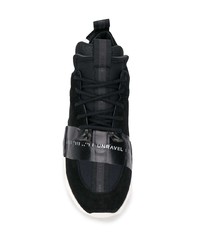 Мужские черно-белые кроссовки от Unravel Project