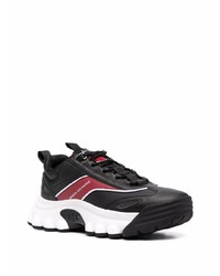 Мужские черно-белые кроссовки от Armani Exchange