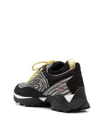 Мужские черно-белые кроссовки от Roa