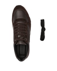 Мужские черно-белые кроссовки от Bally