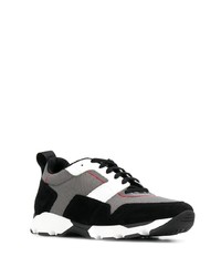 Мужские черно-белые кроссовки от Marni