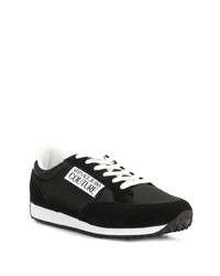 Мужские черно-белые кроссовки от VERSACE JEANS COUTURE