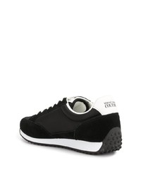 Мужские черно-белые кроссовки от VERSACE JEANS COUTURE