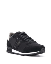 Мужские черно-белые кроссовки от BOSS HUGO BOSS