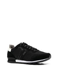 Мужские черно-белые кроссовки от BOSS HUGO BOSS