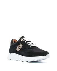 Мужские черно-белые кроссовки от Billionaire