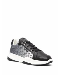 Мужские черно-белые кроссовки от Mallet