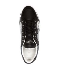 Мужские черно-белые кроссовки от Mallet