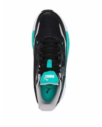 Мужские черно-белые кроссовки от Puma