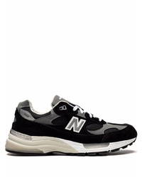 Мужские черно-белые кроссовки от New Balance