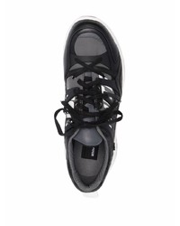Мужские черно-белые кроссовки от UGG