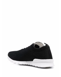 Мужские черно-белые кроссовки от Kiton