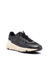 Мужские черно-белые кроссовки от Golden Goose