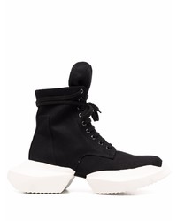 Мужские черно-белые кроссовки от Rick Owens DRKSHDW