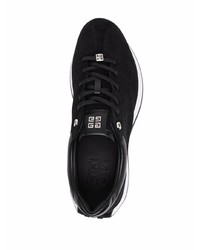 Мужские черно-белые кроссовки от Givenchy