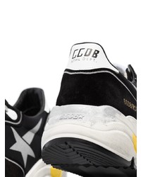 Мужские черно-белые кроссовки от Golden Goose