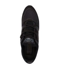 Мужские черно-белые кроссовки от Bally