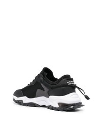 Мужские черно-белые кроссовки от Automobili Lamborghini