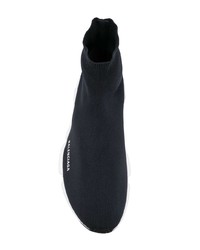 Мужские черно-белые кроссовки от Balenciaga