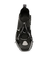 Мужские черно-белые кроссовки от Dolce & Gabbana