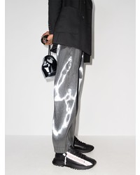 Мужские черно-белые кроссовки от Givenchy