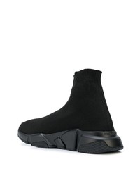 Мужские черно-белые кроссовки от Balenciaga