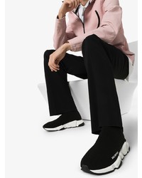 Мужские черно-белые кроссовки от Balenciaga