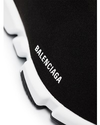 Мужские черно-белые кроссовки от Balenciaga